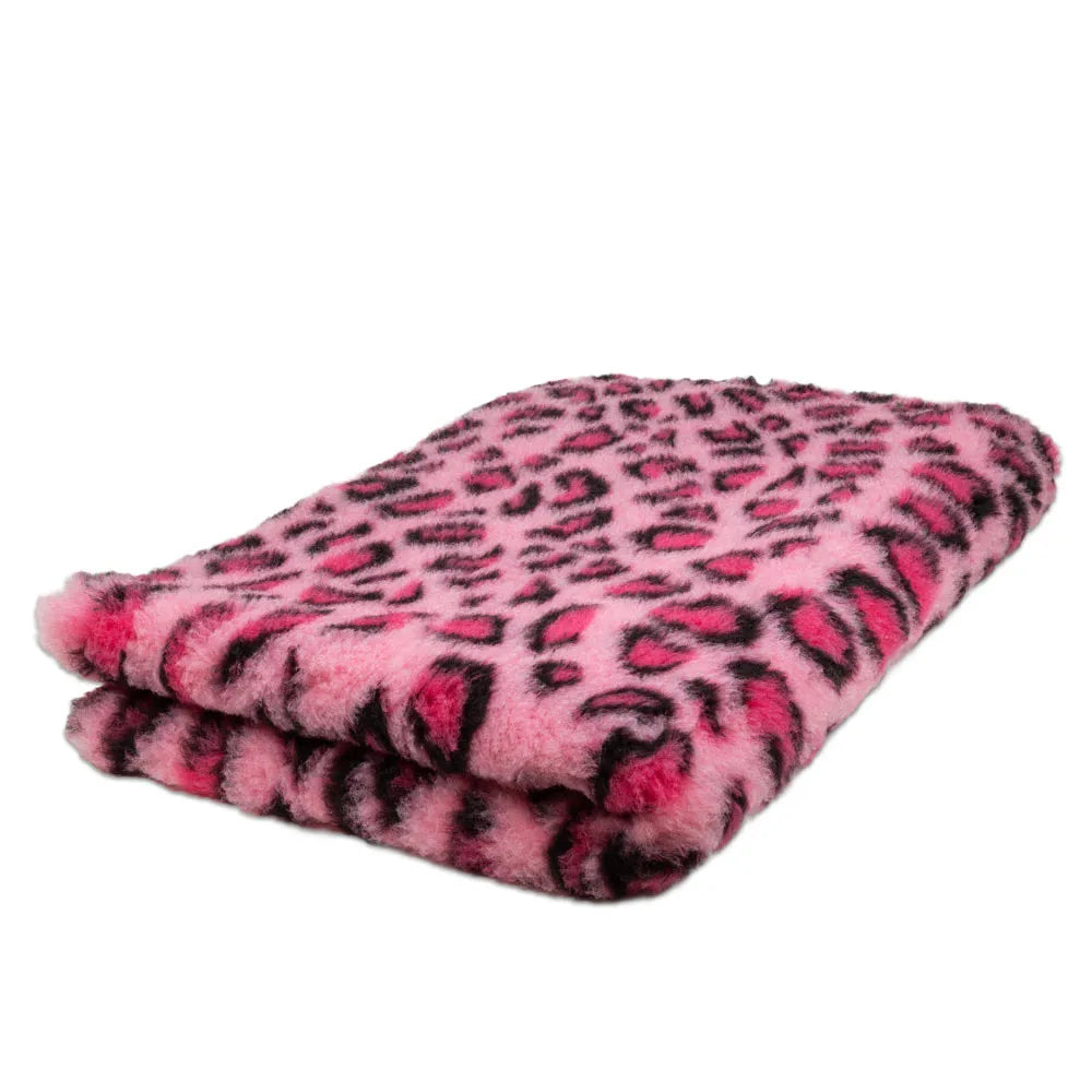 Foxy Fur -makuualusta, Pinkki leopardi ALE -10%