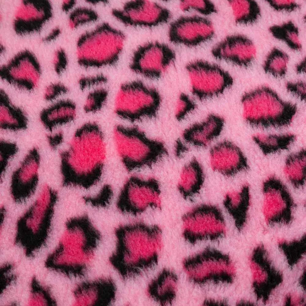 Foxy Fur -makuualusta, Pinkki leopardi ALE -10%