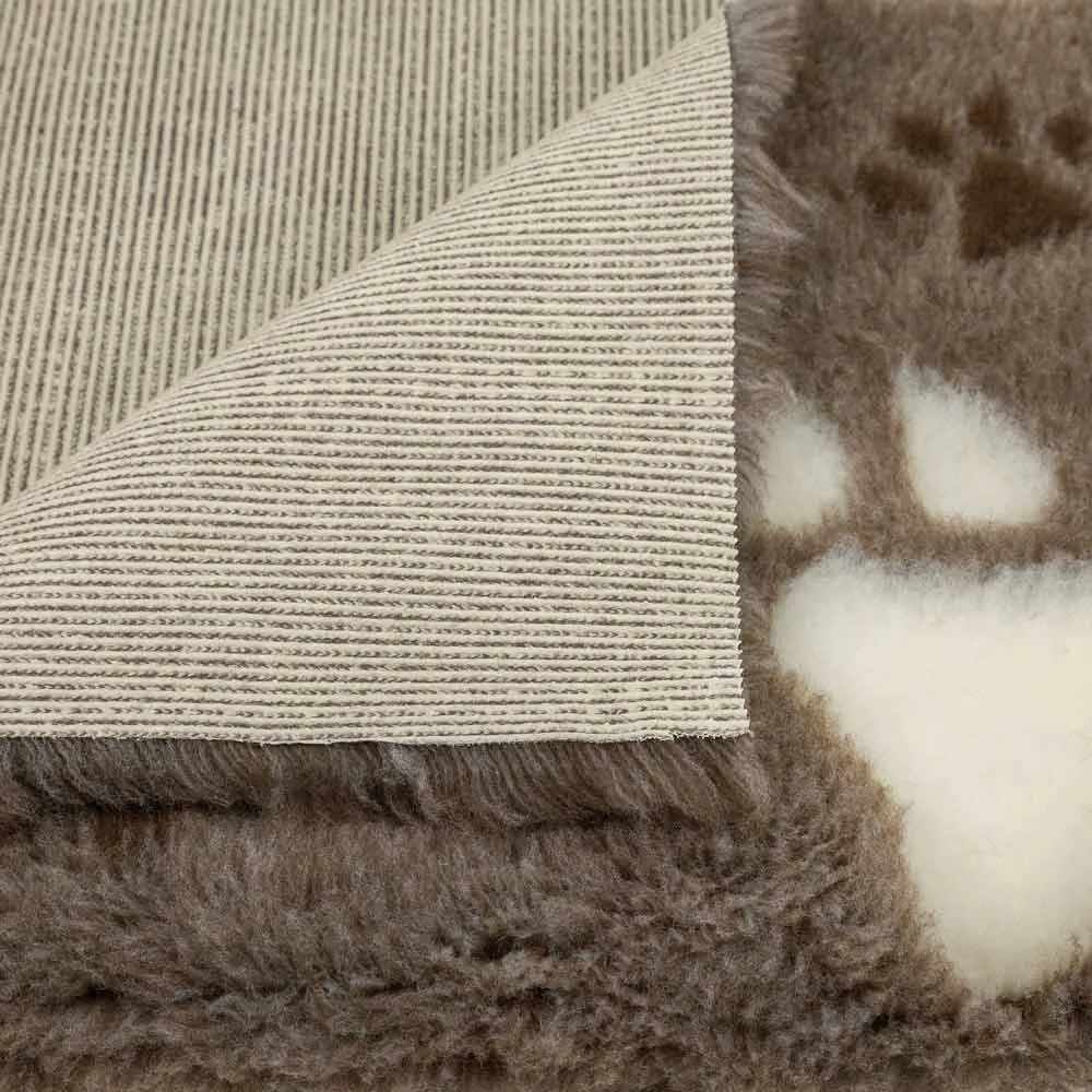 Foxy Fur -makuualusta Thermo, Ruskea tassu ALE -10%