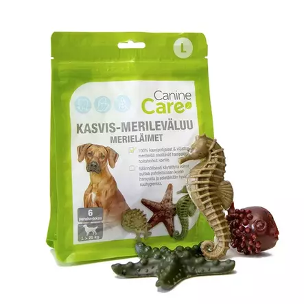 CanineCare Kasvis-merileväluu, merieläimet (S) - Koiran hampaidenhoitoherkut - 20050 - 1