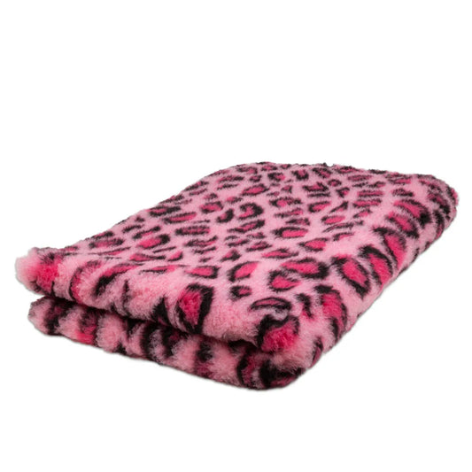 Foxy Fur -makuualusta, Pinkki leopardi ALE -10%