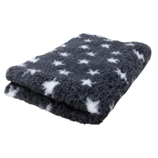 Foxy Fur -Makuualusta Tummanharmaa, valkoinen tähti ALE -10%